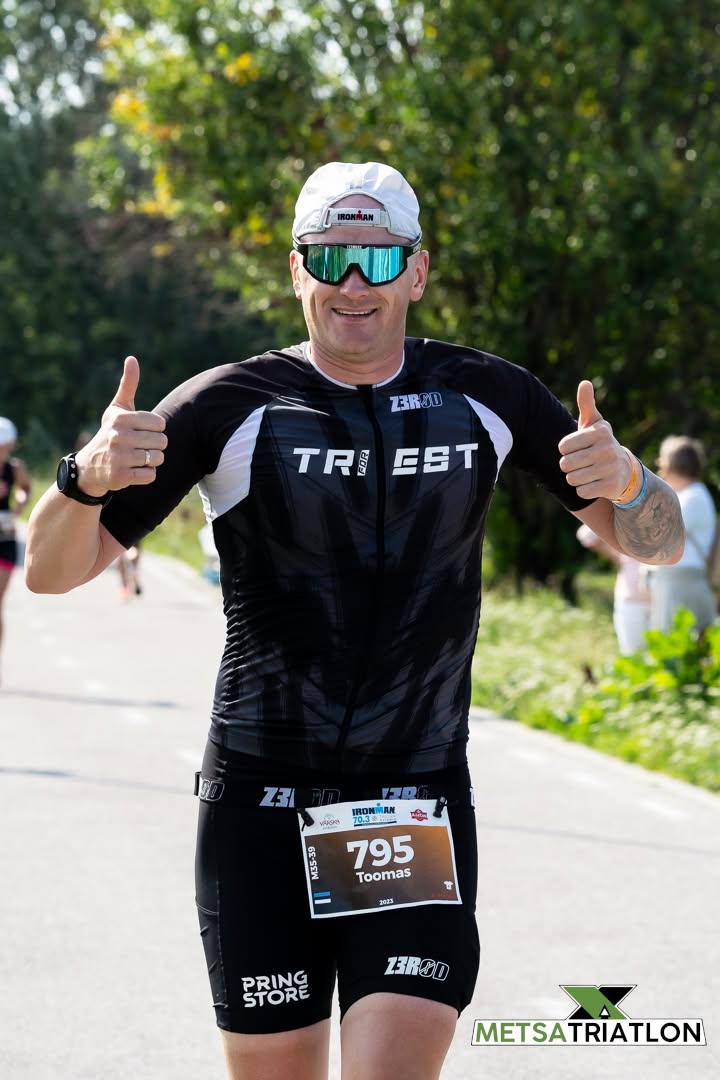 Toomas triatlonirajal